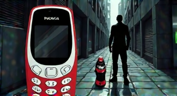 Dadaistische Satire: Club-Mate, Nokia 3310 und Gedankenblitzen