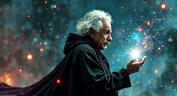 Albert Einstein bringt die Relativität ins Spiel