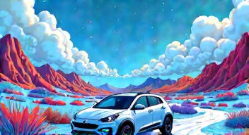 Dadaistische Autokritik: Kia Niro, Elektro-Fahrspaß & Humor 🚗