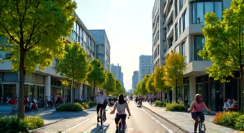 Perspektiven zu James Mays radfreundlicher Stadt