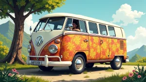 VW Bulli: Symbol des Wirtschaftswunders, Hippie-Kultur, zeitloser Camper